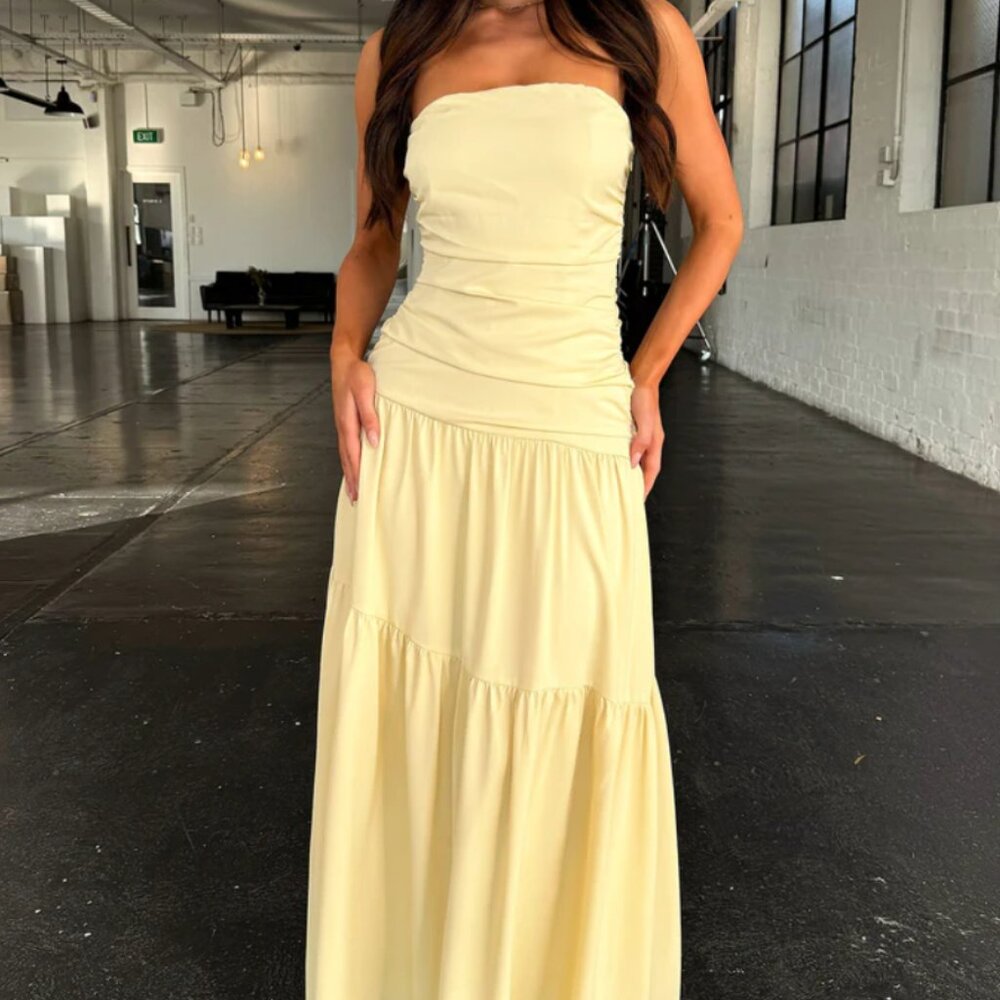 Thats So Fetch | Charlotte Maxi Dress - Yellow